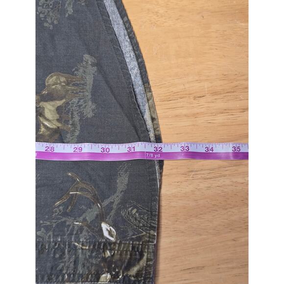 Woolrich Camo Button-Up Shirt Men’s Large Outdoor Hunting Extra Large - Picture 7 of 7